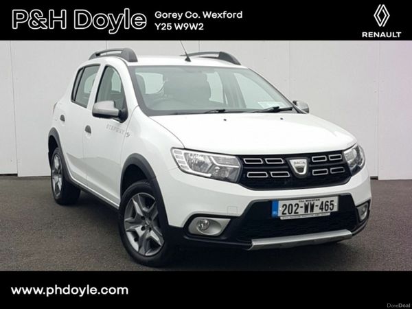 Dacia Sandero Stepway Hatchback, Petrol, 2020, White