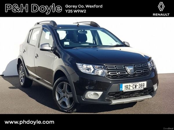 Dacia Sandero Stepway Hatchback, Petrol, 2019, Black