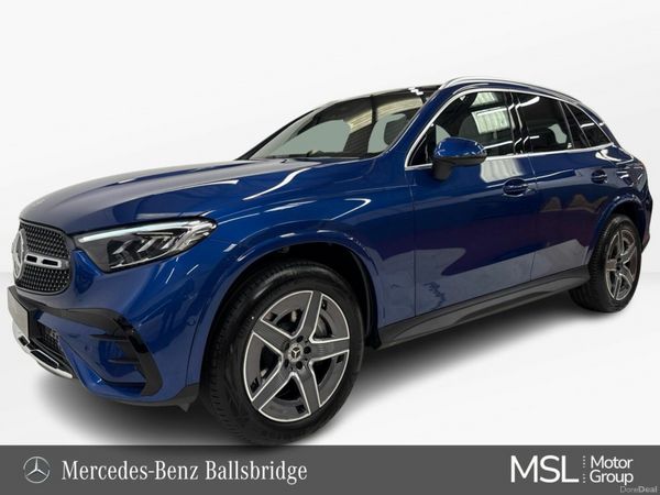 Mercedes-Benz GLC SUV, Petrol Plug-in Hybrid, 2025, Blue