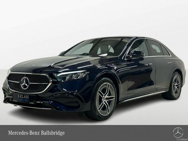 Mercedes-Benz E-Class Saloon, Petrol Plug-in Hybrid, 2026, Blue