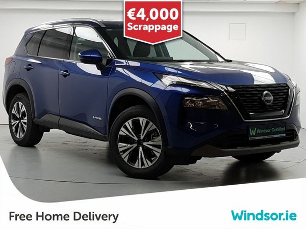 Nissan X-Trail SUV, Petrol Hybrid, 2025, Blue