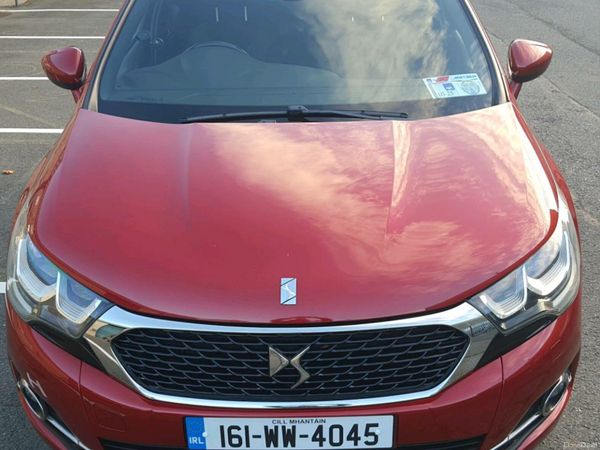 DS Automobiles DS 4 Hatchback, Diesel, 2016, Red