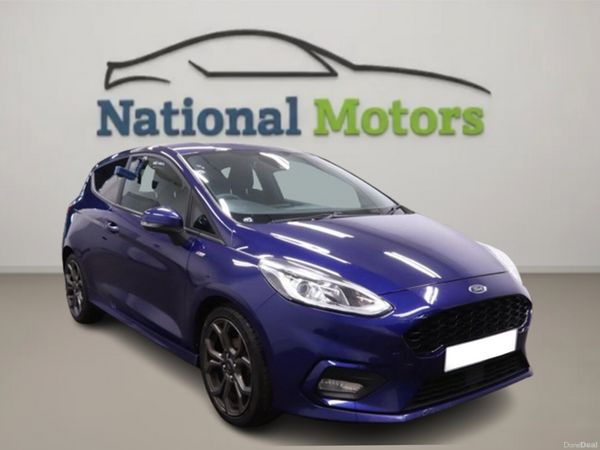 Ford Fiesta Hatchback, Petrol, 2018, Blue
