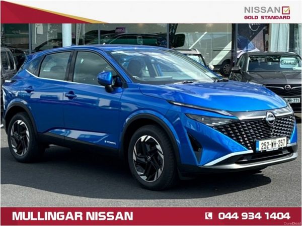 Nissan Qashqai SUV, Petrol Hybrid, 2025, Blue