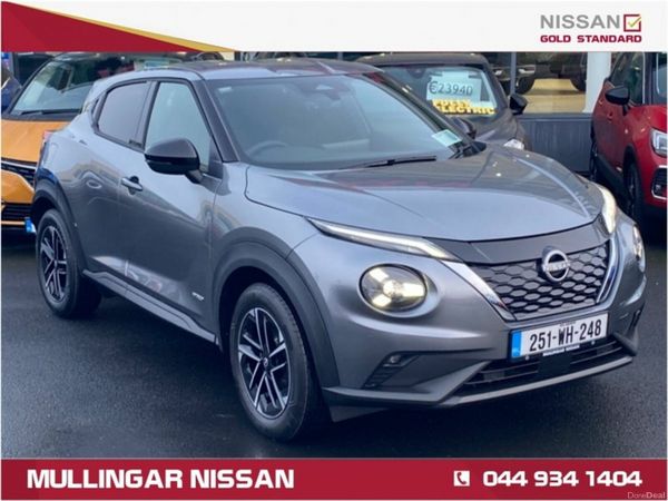 Nissan Juke SUV, Petrol Hybrid, 2025, Grey