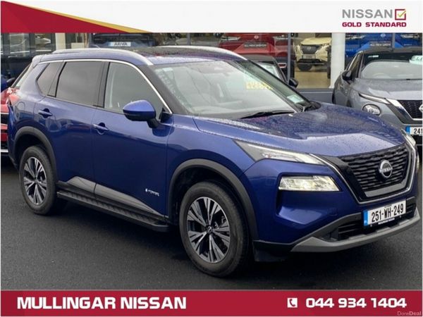 Nissan X-Trail SUV, Petrol Hybrid, 2025, Blue