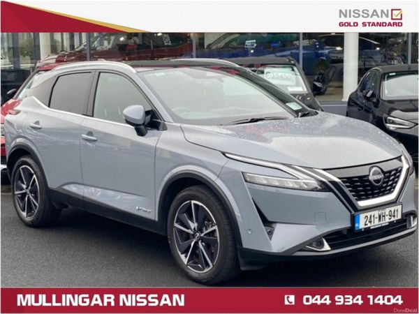 Nissan Qashqai SUV, Petrol Hybrid, 2024, Grey