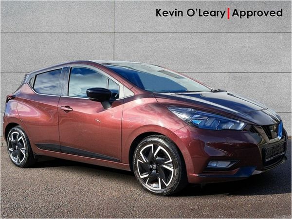 Nissan Micra Hatchback, Petrol, 2022, Red