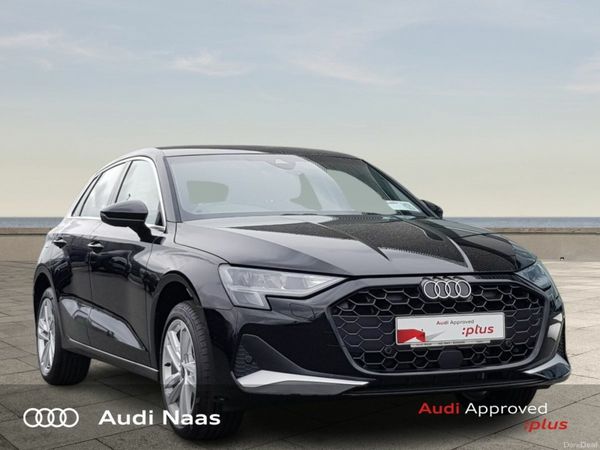 Audi A3 Hatchback, Petrol Plug-in Hybrid, 2025, Black