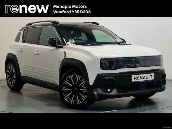 Renault 4 Hatchback, Electric, 2025, White