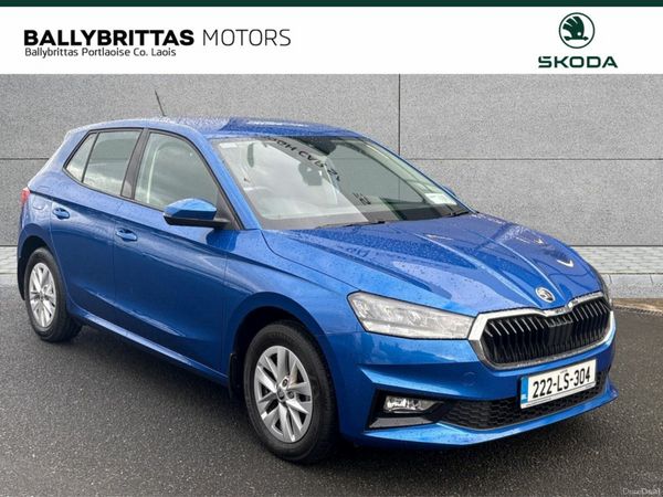 Skoda Fabia Hatchback, Petrol, 2022, Blue