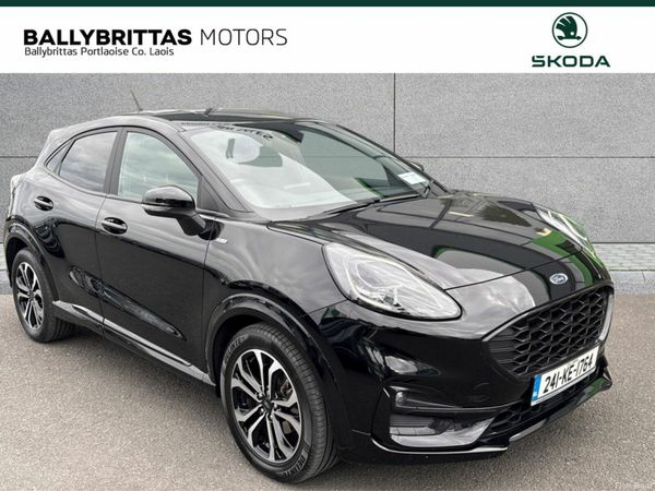 Ford Puma MPV, Petrol Hybrid, 2024, Black