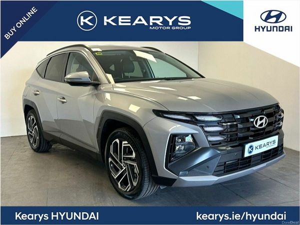 Hyundai Tucson SUV, Petrol Plug-in Hybrid, 2025, Silver