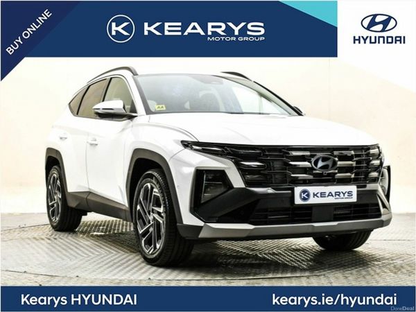 Hyundai Tucson SUV, Petrol Hybrid, 2026, White