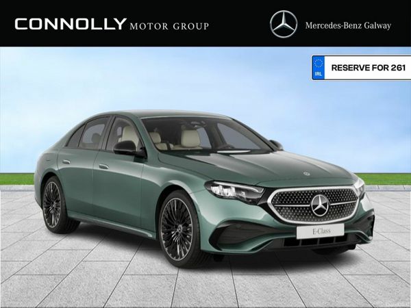 Mercedes-Benz E-Class Saloon, Diesel Plug-in Hybrid, 2026, Silver