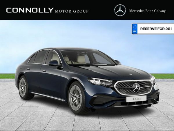 Mercedes-Benz E-Class Saloon, Diesel Plug-in Hybrid, 2026, Blue