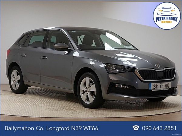 Skoda Scala Hatchback, Petrol, 2023, Grey