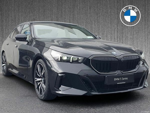 BMW 5-Series Saloon, Petrol Plug-in Hybrid, 2026, Black