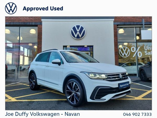 Volkswagen Tiguan SUV, Petrol Plug-in Hybrid, 2023, White