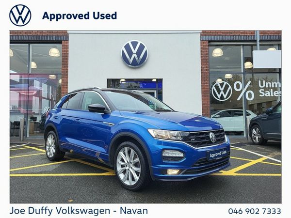 Volkswagen T-Roc SUV, Petrol, 2019, Blue