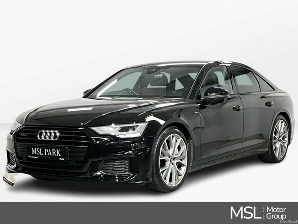 Audi A6 Saloon, Petrol Plug-in Hybrid, 2023, Black