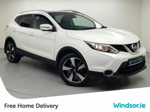 Nissan Qashqai SUV, Petrol, 2017, White