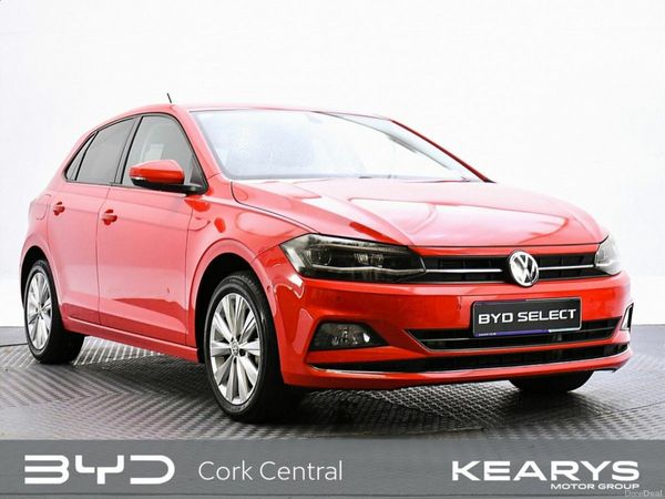 Volkswagen Polo Hatchback, Petrol, 2018, Red
