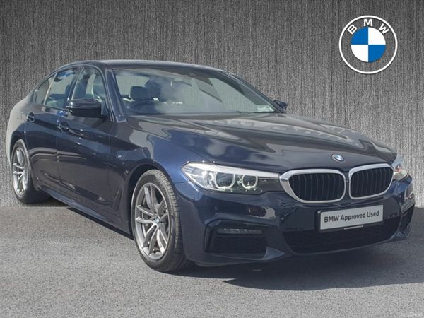 BMW 5-Series Saloon, Diesel, 2019, Black