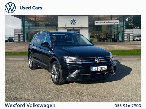 Volkswagen Tiguan Allspace SUV, Diesel, 2021, Black