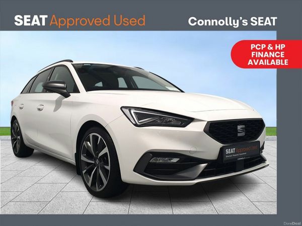 SEAT Leon Estate, Diesel, 2021, White