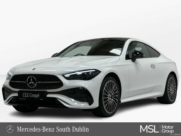 Mercedes-Benz CLE Coupe, Petrol Plug-in Hybrid, 2026, White