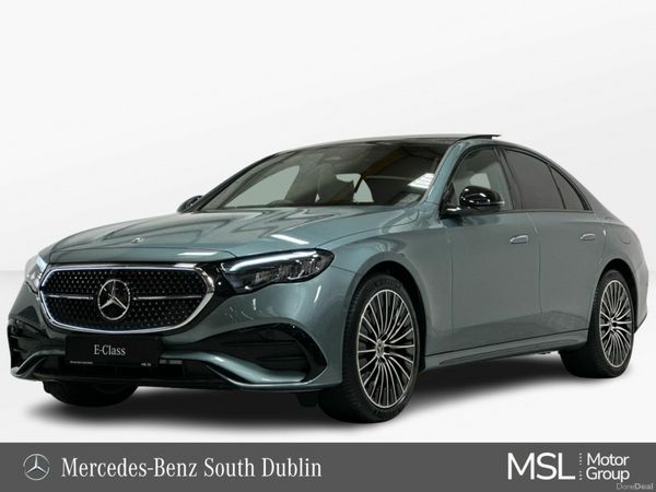 Mercedes-Benz E-Class Saloon, Petrol Plug-in Hybrid, 2026, Silver
