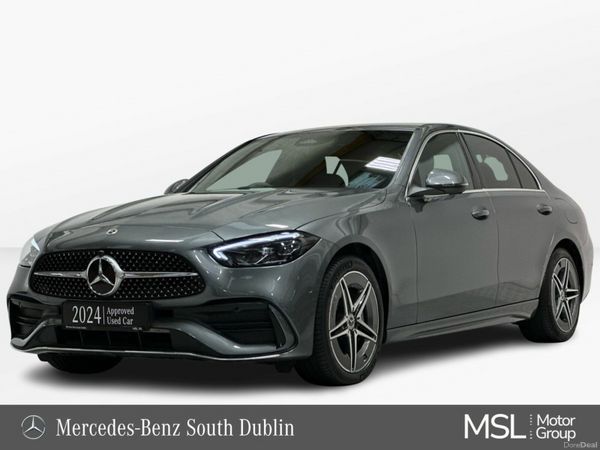 Mercedes-Benz C-Class Saloon, Petrol Plug-in Hybrid, 2024, Grey
