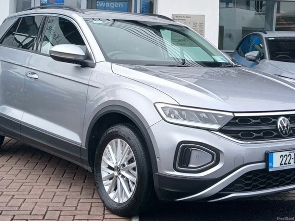 Volkswagen T-Roc SUV, Petrol, 2022, Silver