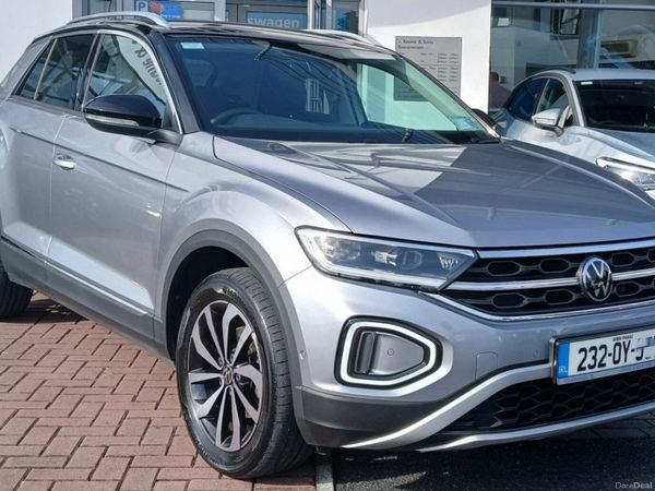 Volkswagen T-Roc SUV, Petrol, 2023, Silver
