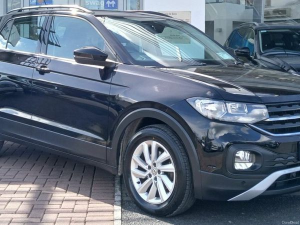 Volkswagen T-Cross Estate, Petrol, 2019, Black