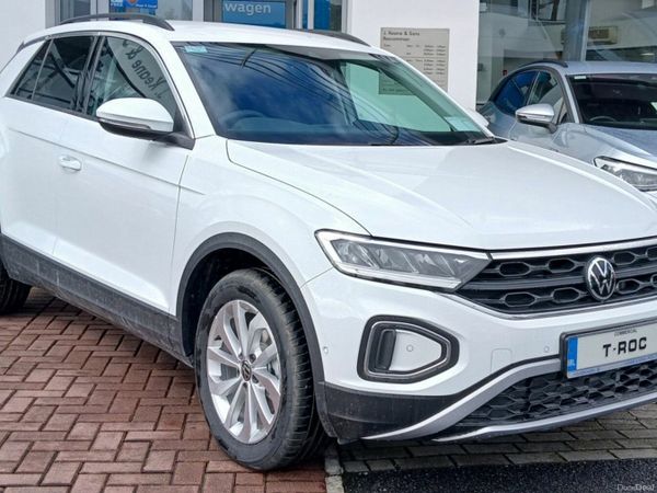 Volkswagen T-Roc SUV, Diesel, 2025, White