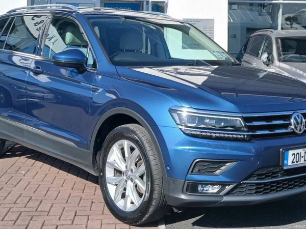 Volkswagen Tiguan Allspace SUV, Diesel, 2020, Blue