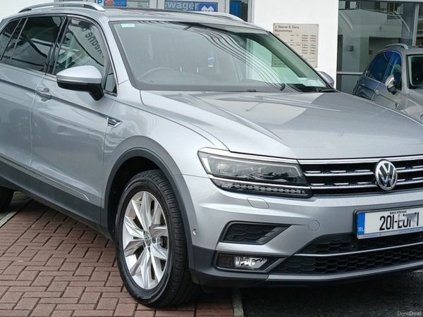 Volkswagen Tiguan Allspace SUV, Diesel, 2020, Silver