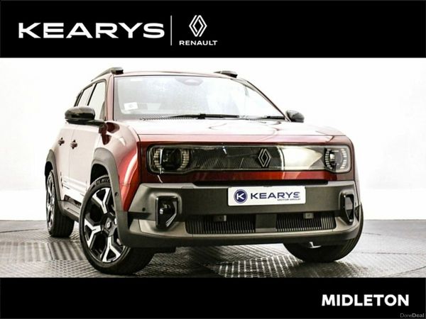 Renault 4 SUV, Electric, 2026, Red