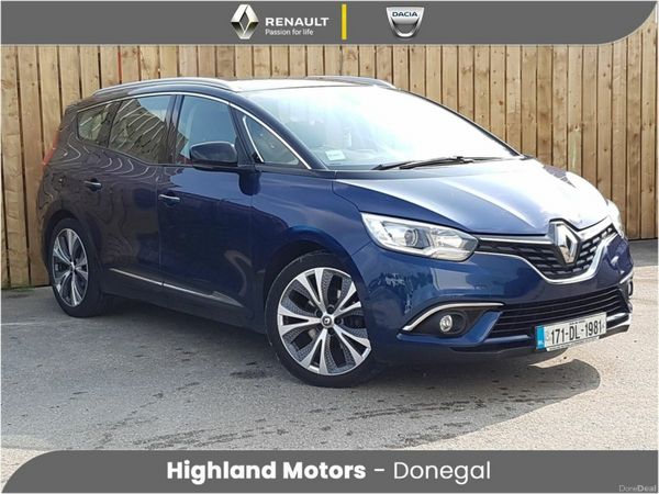Renault Grand Scenic MPV, Diesel, 2017, Blue