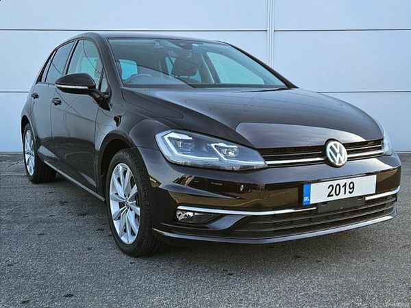 Volkswagen Golf Hatchback, Petrol, 2019, Black