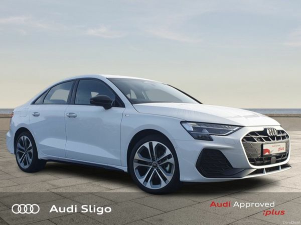 Audi A3 Saloon, Petrol, 2025, White