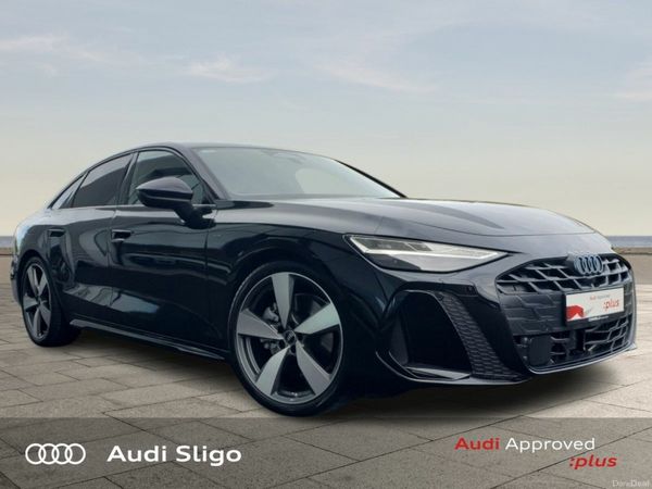 Audi A6 Saloon, Petrol Plug-in Hybrid, 2025, Black