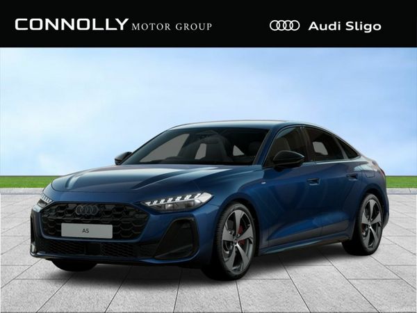 Audi A5 Saloon, Petrol Plug-in Hybrid, 2026, Blue