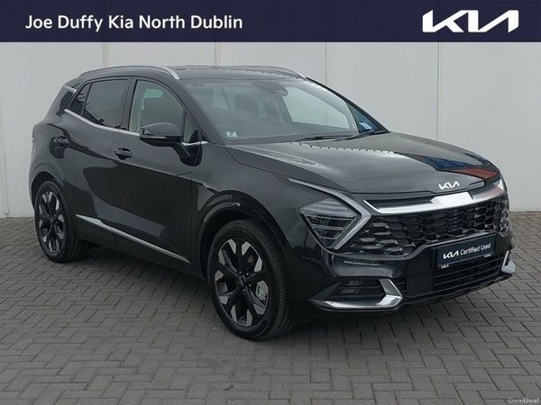 Kia Sportage SUV, Petrol Plug-in Hybrid, 2025, Black