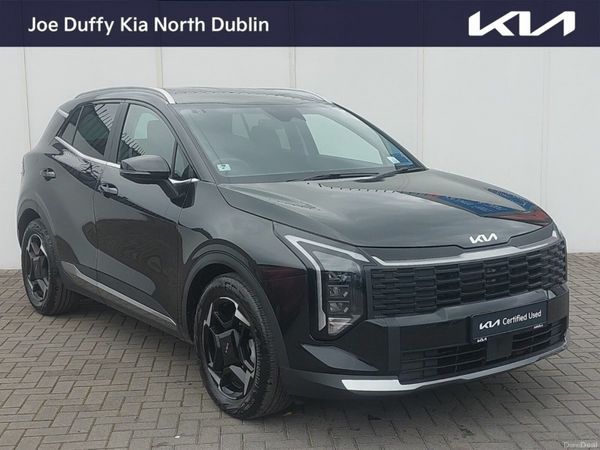 Kia Sportage SUV, Diesel Hybrid, 2025, Black