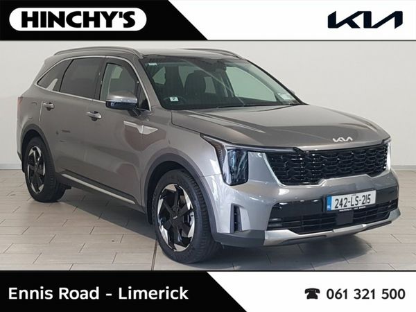 Kia Sorento SUV, Petrol Plug-in Hybrid, 2024, Grey