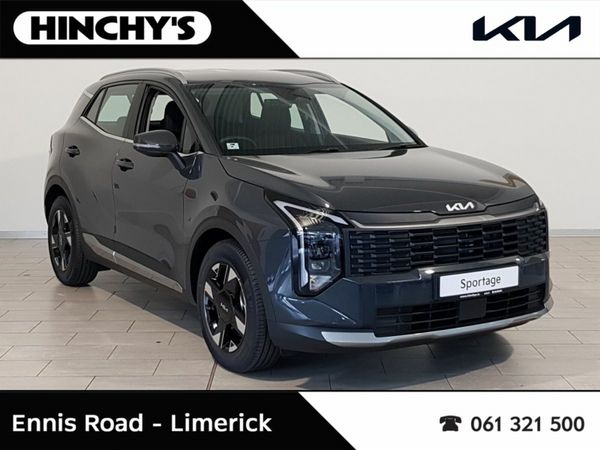 Kia Sportage SUV, Diesel Hybrid, 2026, Navy