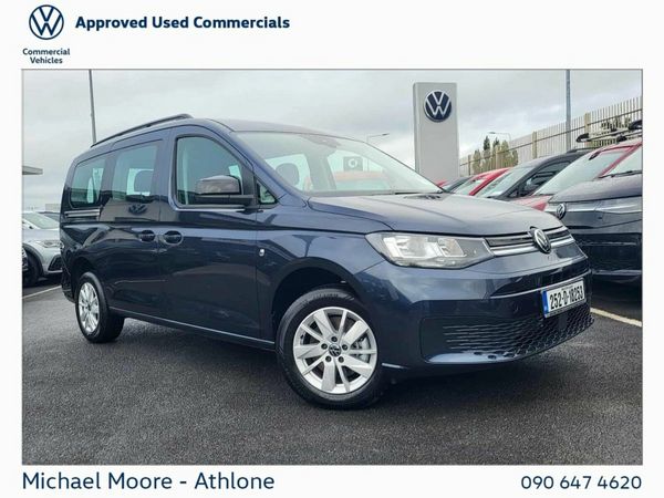 Volkswagen Caddy Maxi Life MPV, Diesel, 2025, Blue